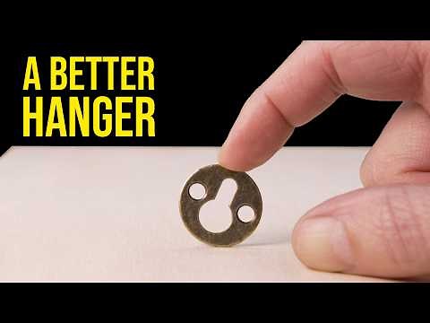 A woodworker's guide to installing keyhole hangers. They aren't hard.