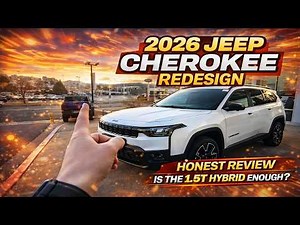 2026 JEEP Cherokee - Redesign - FULL WALK-THROUGH and Test Drive