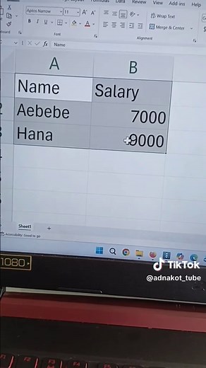 Microsoft excel full course part 2 #basiccomputer #excel #tutorial #learnontiktok #tech