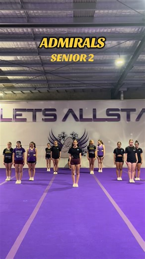 Bullets Allstars Cheerleading | Admirals - Senior Level 2 💛 #bulletsallstars #ba #thebunker #aussiecheer #cheerleading #allstarcheer #tumbling #stunting | Instagram