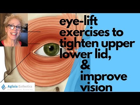 TRY THESE EASY EYE EXERCISES FOR EYE LIFT & STRONGER VISION!