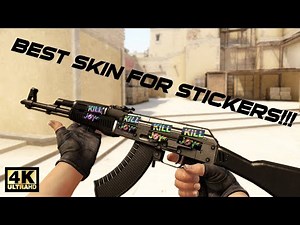 Steam Community :: Video :: CSGO AK-47 | Slate - BEST Sticker combinations showcase! [4K]