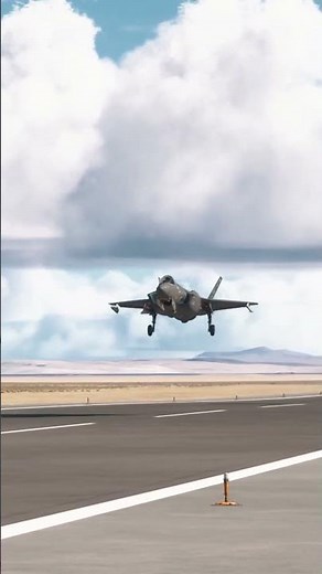 F-35 Lightning II Takeoff at Edwards AFB 🔥 (Insane Power)