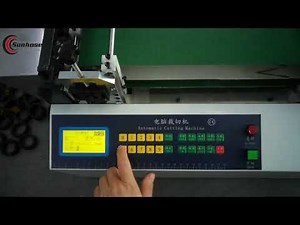 How to use an automatic hose cutting machine?