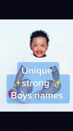Unique strong boys names #babynames #babyboy #babynamesilove #babynameinspiration #namesuggestions #babynamesideas