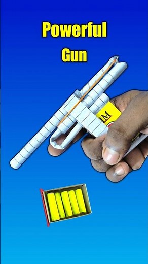 How to Make Notebook Paper Gun #shorts