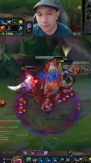 Don't Tower Dive A Nasus pt.2 #sirhcez #leagueoflegends #leagueoflegendsclips #nasus