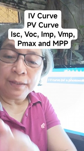 31 reactions · 167 shares | IV Curve PV Curve Isc, Voc, Imp, Vmp, Pmax and MPP #teacherbambi #education #educational #tutorial #tutorialvideo #tutorialreels #tutorialsvideos #IVcurve #PVcurve #Isc #Imp #Voc #Vmp #Pmax #MPP #solar #solarpanels #SolarEnergy #solarpower #solarinstallation #renewablepower #renewableresources #renewableenergu #laevents #laevents88 #highlight #everyone #follower L.A. Events Solutions | Blanca Bucao | Facebook
