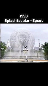 Do you remember the Splashtacular water show at the Fountain of Nations in Future World❓🌐💦#epcot #1990s #disneyparks #memories | Days Gone Disney