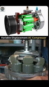 Variable Displacement AC Compressor #SURENDRAVOICE #morefollowers #StarsEverywhere #engine #engineering #automobile #pump #viralchallenge #design #monitizereels #mechanicalengineering #viralvideoシ #viralpost2025シ #viralvideochallenge #trendingpost #trendingreels #trendingnow #more #folowersシ゚ #fortuner @top fans Mechanical Engineering | Mechanical Engineering