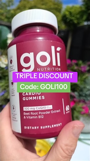 Goli Beets cardio gummies, healthy heart support supplement, 3- pk, 60 count each, natural ingredients, vegan friendly formula. #goli #beets #coq10 #hearthealth #tiktokshopusa * Final price / shipping / coupons / discounts may differ based on your TikTok account, available coupons, and current promotions. Always refer to product listing for up-to-date offers.