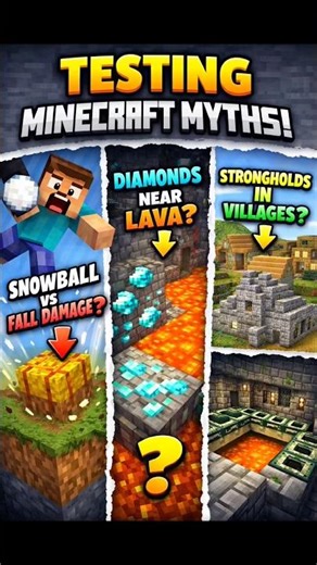 Do These Minecraft Myths Actually Work #minecraft