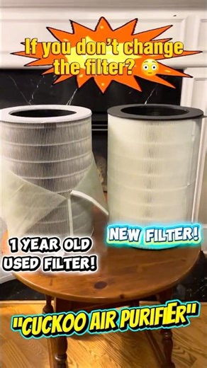 What Happens If You Don’t Change the Filter? 😳Cuckoo Intelligence XL Air Purifier (U.S.)