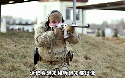 ASVal“巨浪”特种突击步枪，超安静的突击步枪。