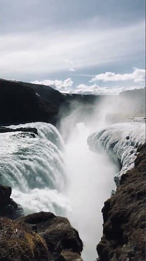 Exploring Gullfoss Waterfall, Iceland, On The Go Tours from Nadine T. 🇮🇸