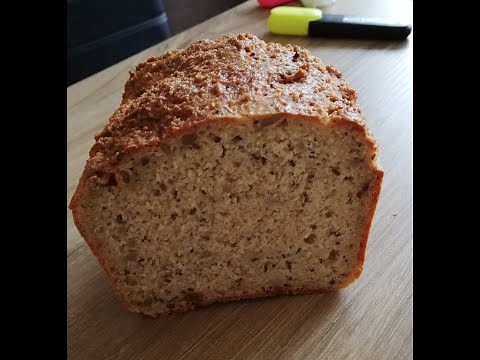 Rezept für Haferflockenbrot (ohne Mehl + Hefe)