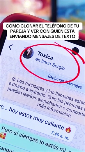 CÓMO CLONAR EL TELÉFONO DE TU PAREJA Y VER CON QUIÉN ESTÁ ENVIANDO MENSAJES DE TEXTO #fyp #whatsapp #clonar #phonemonitoring #conversacionesdewhatsapp