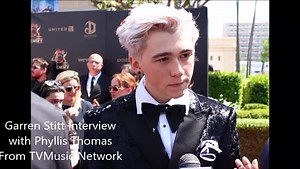 Garren Stitt of General Hospital at 2019 Daytime Emmy Awards
