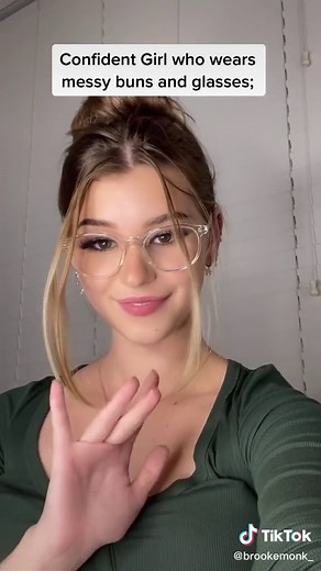 From what I’ve been told | messy bun