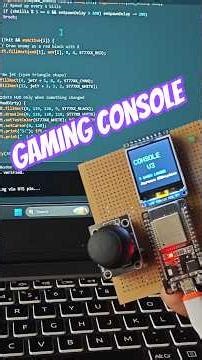 DIY | Gaming Console | Tutorial | #shorts #esp32 #arduino