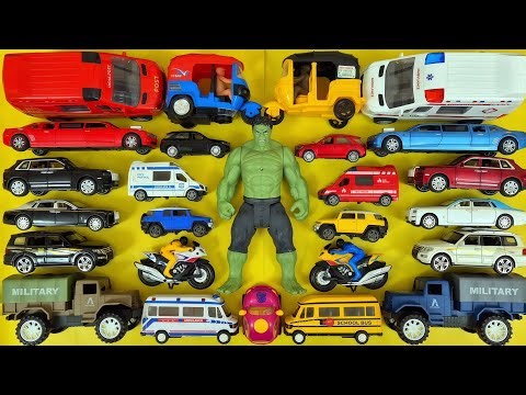 Pajero, Rolls Royce, Bugatti, Limousine, Ambulance, Police, Fire Truck & More