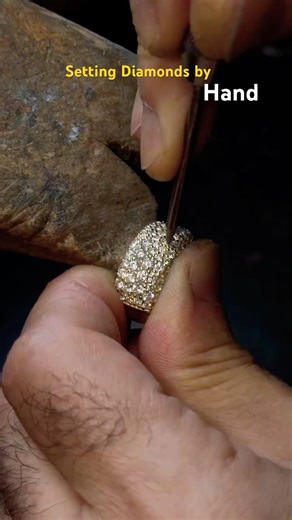 How a Diamond Ring is Made | Luxury Pavé Setting Process