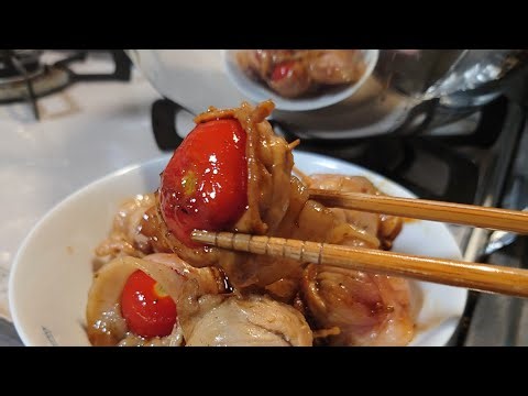 豚バラ肉トマト巻き！(=^・^=)食材＆味付け…