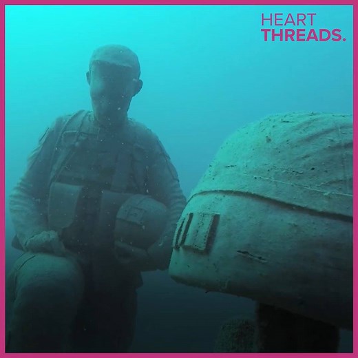 328K views · 964 reactions | STORIES WE ❤️ | From 2019: To honor veterans of the armed forces, a Florida scuba diving company created an underwater memorial.  via HeartThreads | HeartThreads | Facebook