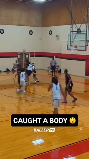 Bryson Gaines PUT HIM ON A POSTER 😳 @bnasty_0506 @villagetechbb @gasobasketball | Baller TV
