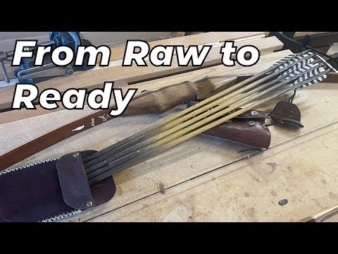 Building a Set of Hunting Arrows From Shaft to Shot