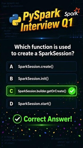 PySpark Quiz #1 | Data Engineer Interview