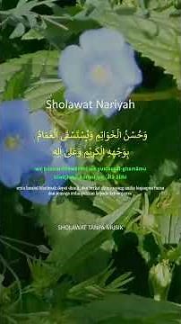Sholawat Nariyah Without Music Latin Lyrics, 126