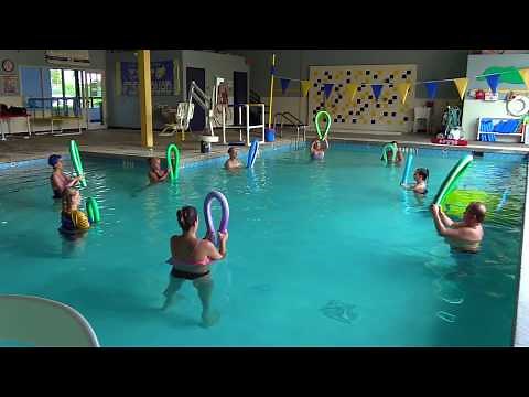 Aqua Yoga Class - Yoga in the water - Yoga with Yani