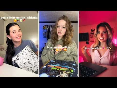 Do My Homework With Me | TikTok Compilation