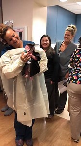 513K views · 14K reactions | A baby boy born at 22 weeks in USA Children's & Women's Hospital's Level 3 Neonatal Intensive Care Unit (NICU) recently "graduated" and the whole newsroom is going gaga for this cute baby... | WPMI NBC 15 News | Facebook