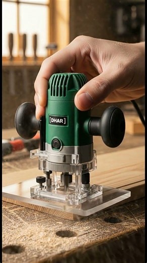 Hot Summer DIY 🔥 Mini Router Precision Cut!