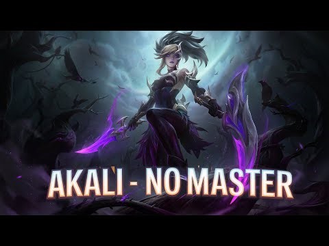 No Master 🥷 | Akali League of Legends Trap Anthem – TAD Sound
