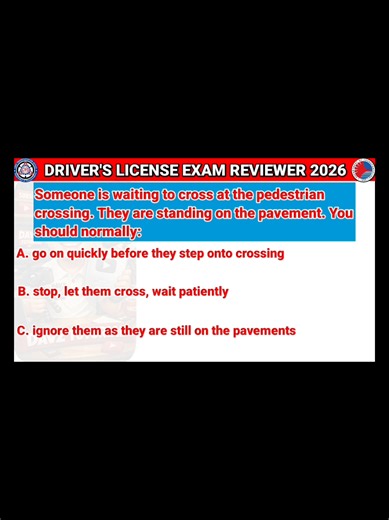 Drivers License Exam Reviewer 2026 LTO Carwahe Reviewer Part 126 #driverslicense #lto #ltoexam #ltoreviewer