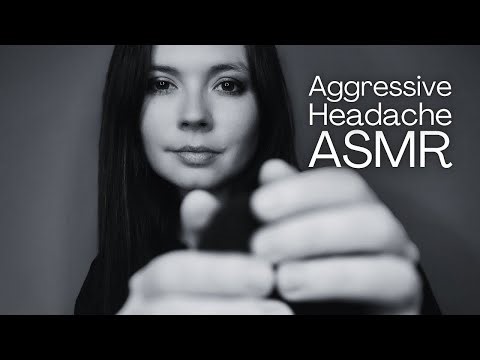ASMR Fast and Aggressive Foam Mic Triggers For Headaches and Migraines | No Talking