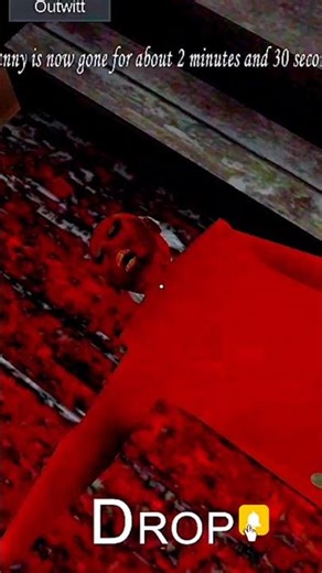 جراني مود الطفل المسكون 😱#granny #dvloper #slendrina #horrorgaming #gaming #shorts #harbawy