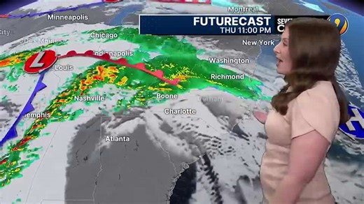 Thursday afternoon forecast with Meteorologist Danielle Miller