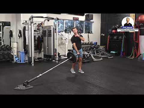 How to perform a landmine rotational RDL to press
