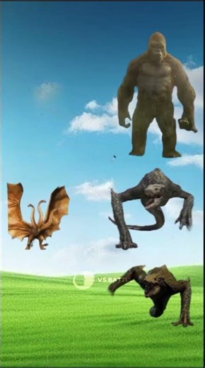 king GHIDORAH 🆚 Monstervers all Monsters