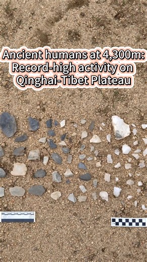 Humans have been pushing limits for a long time. Chinese archaeologists have uncovered a Paleolithic site at an elevation exceeding 4,300 meters on the eastern Qinghai-Tibet Plateau. The site represents the highest-altitude evidence of ancient human presence in the region to date | China Xinhua Sci-Tech