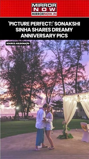 Sonakshi Sinha & Zaheer Celebrate 2nd Anniversary On Phuket Beach, Share Dreamy Pics #shorts