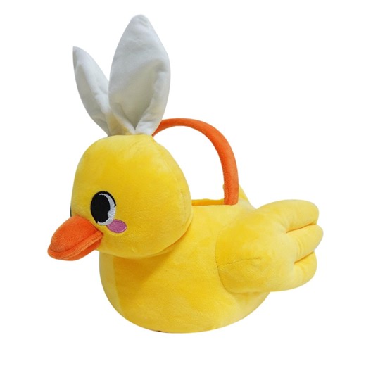 Way To Celebrate Easter Plush 10inch Easter Yellow Duck Basket - Walmart.ca