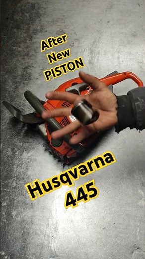 Husqvarna 445 piston Replacement #husqvarna