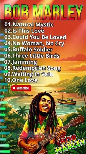 Bob Marley Nonstop Greatest Hits: Full Album Reggae Classics 2026 🇯🇲🎶
