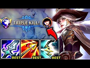 ASHE TOP IS AWESOME AND I 100% RECOMMEND IT! (#1 BEST BUILD) - 2025 Ashe TOP Gameplay Guide