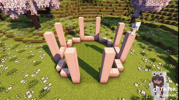 [Minecraft] How to build Cherry blossom Greenhouse & Bee Farm /Tutorial #minecraft #minecraftbuilding #minecrafttutorial #minecrafter